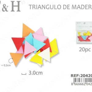 MADERA DE MANUALIDAD DE COLOR