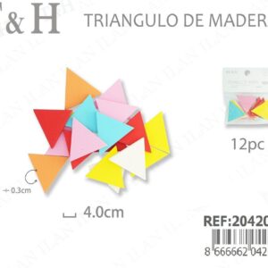 MADERA DE MANUALIDAD DE COLOR