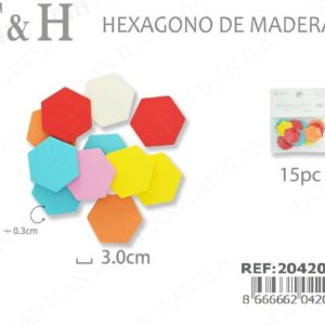 MADERA DE MANUALIDAD DE COLOR