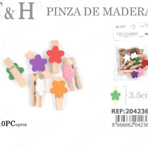 PINZA DE MADERA
