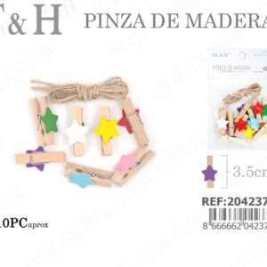 PINZA DE MADERA