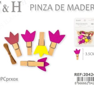 PINZA DE MADERA