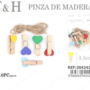 PINZA DE MADERA