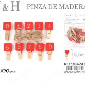 PINZA DE MADERA