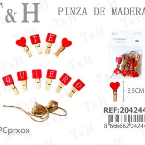 PINZA DE MADERA