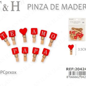 PINZA DE MADERA