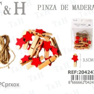 PINZA DE MADERA