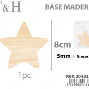 ESTRELLA DE MADERA