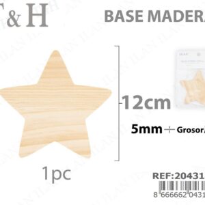 ESTRELLA DE MADERA