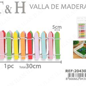 VALLA DE MADERA 30*5CM 1PC