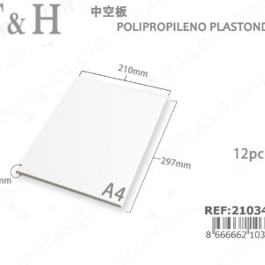 POLIPROPILENO PLASTONDA A4(210*297mm)