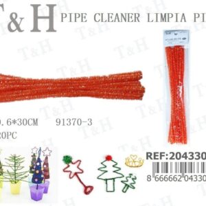 PIPE CLEANER LIMPIA PIPAS 20PC 0,6*30CM