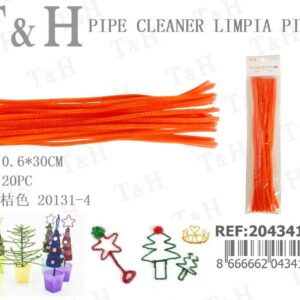 PIPE CLEANER LIMPIA PIPAS 20PC 0,6*30CM