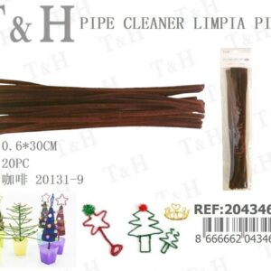 PIPE CLEANER LIMPIA PIPAS 20PC 0,6*30CM