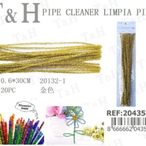 PIPE CLEANER LIMPIA PIPAS 20PC 0,6*30CM