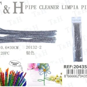 PIPE CLEANER LIMPIA PIPAS 20PC 0,6*30CM