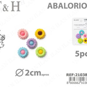 ACCESORIOS DE RESINA FLOR
