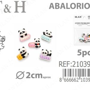 ACCESORIOS DE RESINA PANDA